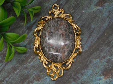 GENUINE STONE PENDANT ROCK STONE LAPIDARY SPECIMEN