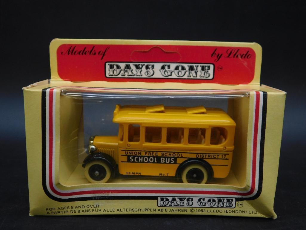 Days Gone Union Free School Bus Model by Lledo (1 of 2)