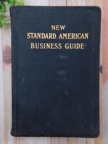 New Standard American Business Guide, 1912 Edition Book