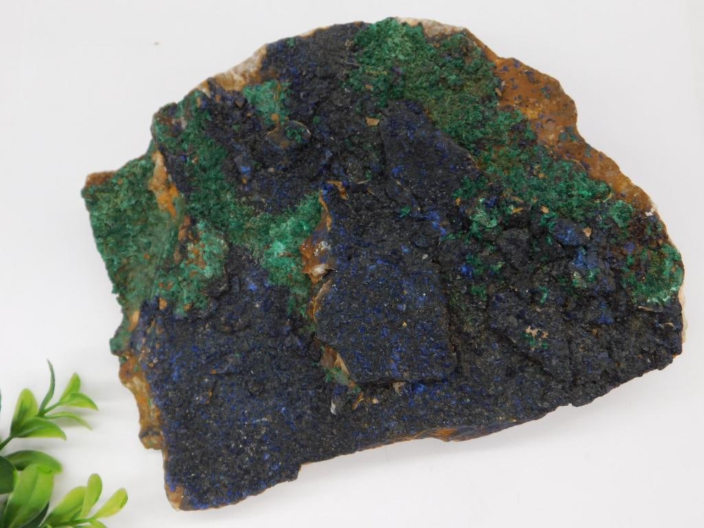 Malachite Azurite Rock Stone Lapidary Specimen: Malachite Azurite Rock Stone Lapidary Specimen