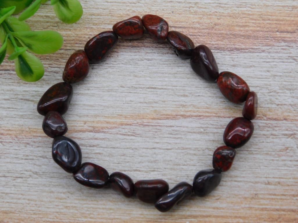 GENUINE STONE BEADED BRACELET ROCK STONE LAPIDARY SPECIMEN: GENUINE STONE BEADED BRACELET ROCK STONE LAPIDARY SPECIMEN