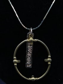 BLESSED PENDANT ON CHAIN NECKLACE
