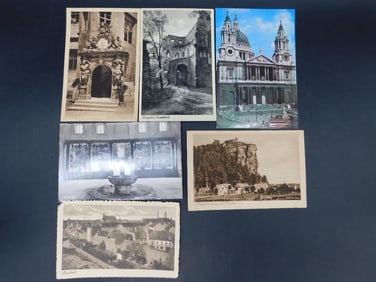 VINTAGE POSTCARDS ANTIQUE EPHEMERA