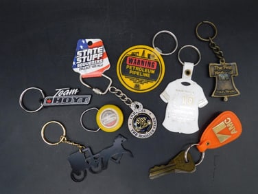 ASSORTED KEYCHAINS