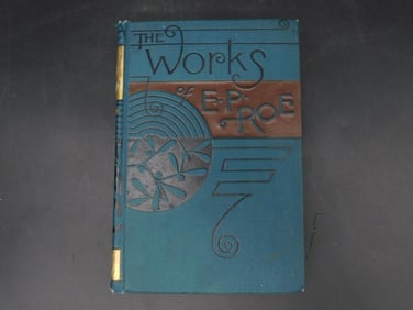 1887 THE WORKS OF EP ROE BOOK VINTAGE ANTIQUE