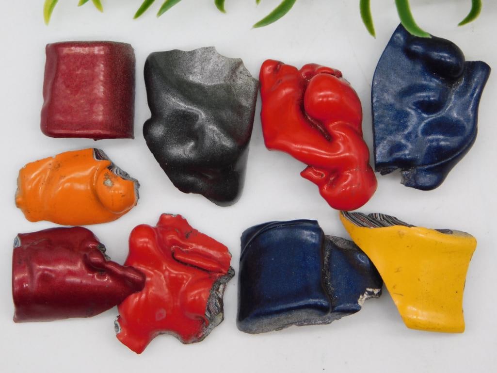 FORDITE MOTOR CITY AGATE ROCK STONE LAPIDARY SPECIMEN: FORDITE MOTOR CITY AGATE ROCK STONE LAPIDARY SPECIMEN