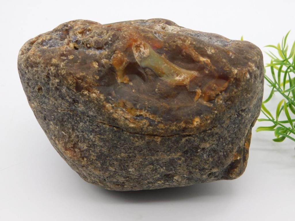 BRAZILIAN AGATE ROCK STONE LAPIDARY SPECIMEN: BRAZILIAN AGATE ROCK STONE LAPIDARY SPECIMEN