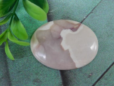 PORCELAIN JASPER CABOCHON ROCK STONE LAPIDARY SPECIMEN