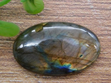 LABRADORITE CABOCHON ROCK STONE LAPIDARY SPECIMEN