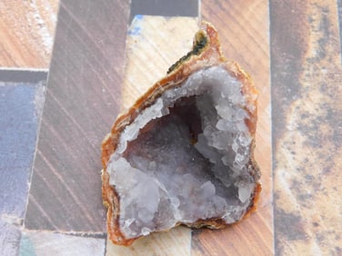 CAVE GEODE ROCK STONE LAPIDARY SPECIMEN
