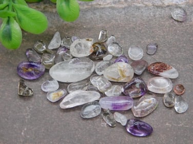 MIXED GEMSTONES ROCK STONE LAPIDARY SPECIMEN