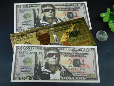 2024 Novelty Gold and Federal Reserve Notes