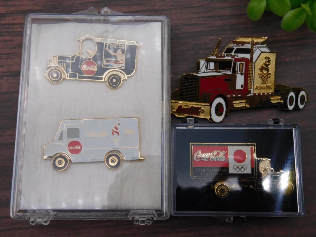 Coca-Cola Olympic Edition Collector Pins Set: Coca-Cola Olympic Edition Collector Pins Set