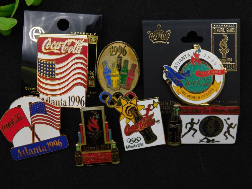 Atlanta 1996 Coca-Cola Olympic Pins: Atlanta 1996 Coca-Cola Olympic Pins