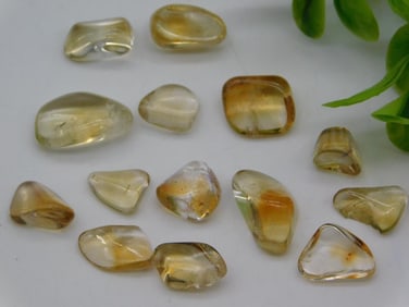 CITRINE ROCK STONE LAPIDARY SPECIMEN