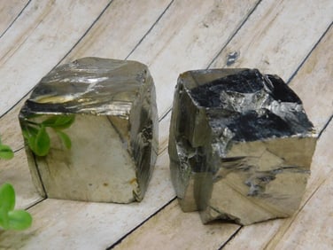 NATURAL FORMATION SPANISH PYRITE CUBE ROCK STONE LAPIDARY SPECIMEN