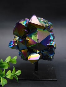 1 POUND TITANIUM AMETHYST DISPLAY ROCK STONE LAPIDARY SPECIMEN