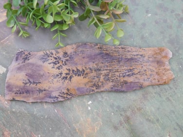 DENDRITIC SLAB ROCK STONE LAPIDARY SPECIMEN