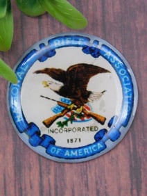 National Rifle Association Incorporation Pin, 1871 Design