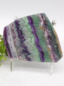 Fluorite SLAB Specimen Display Piece ROCK STONE LAPIDARY SPECIMEN