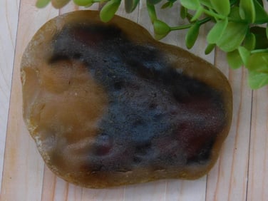 Multi-Toned Agate Stone Specimen