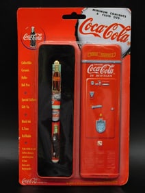 Vintage Coca-Cola Pen Set in Original Packaging