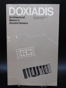 Architectural Space in Ancient Greece Book by Doxiades