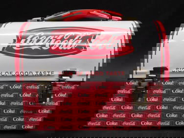 Vintage Coca-Cola Metal Lunchbox With Handle