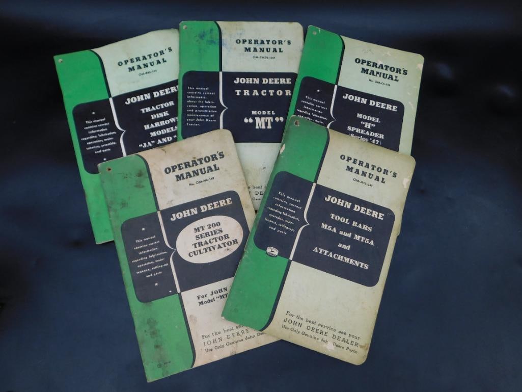 John Deere Operators Manuals for Tractors and Equipment: John Deere Operators Manuals for Tractors and Equipment