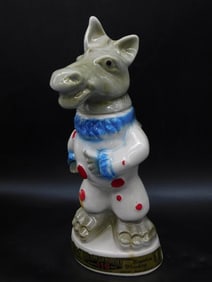 Jim Beam Whiskey Decanter in Animal Motif Design
