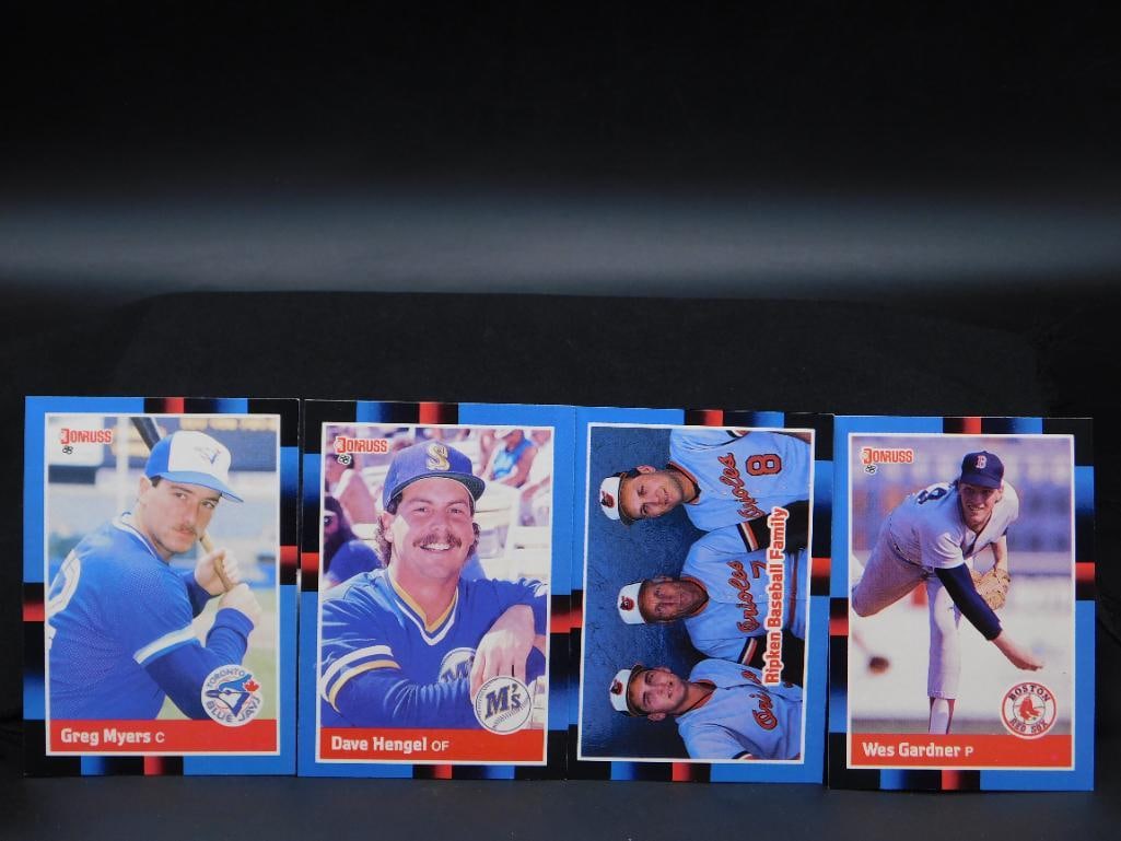 1980s Donruss Baseball Cards (1 of 2)