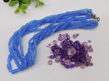 BEADS ROCK STONE LAPIDARY SPECIMEN