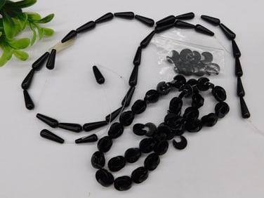 BEADS ROCK STONE LAPIDARY SPECIMEN