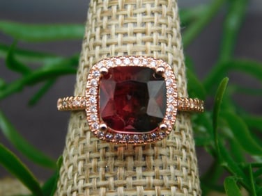 GENUINE STONE RING SIZE 6