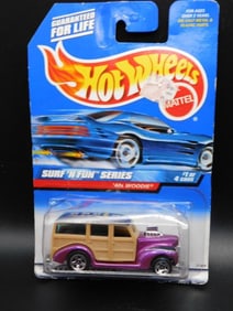 Hot Wheels Surf & Fun Series Purple Woody