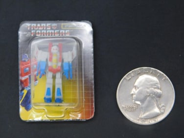 Micro Toy Mini Transformers Starscream Figure in Original Packaging
