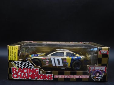 Racing Champions 1/24 Diecast Stock Car Bank No. 10