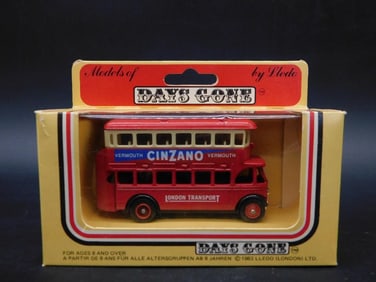 Days Gone Die-Cast Double-Decker Bus in Original Box