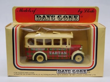 Lledo Days Gone Tartan Tours Die-Cast Model Bus