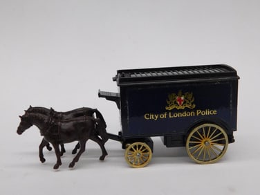 City of London Police Horse-Drawn Wagon Model