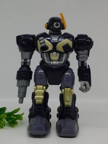 Hap-P-Kid Robot Toy with Moveable Parts and Battery Compartment