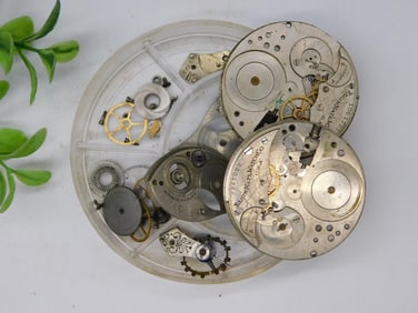 Vintage Watch Movements and Gears for Repair or Parts WATCHMAKER WATCHMAKING TOOLS