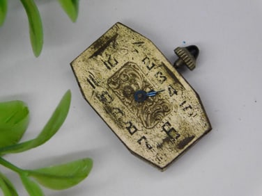 Vintage Mechanical Watch Movement with Dial and Crown WATCHMAKER WATCHMAKING TOOLS
