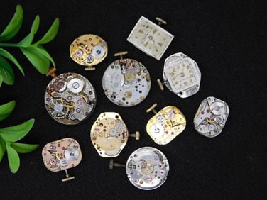 Vintage Assorted Watch Movements for Repair or Crafts WATCHMAKER WATCHMAKING TOOLS