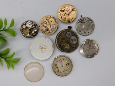 Pocket Watch Movements and Parts WATCHMAKER WATCHMAKING TOOLS