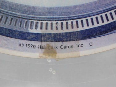 1979 Hallmark Cards Vintage Pocket Watch Ephemera