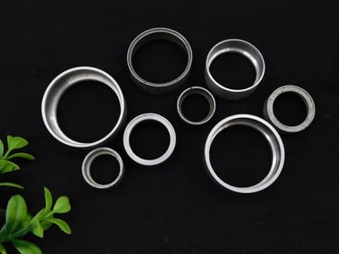 Vintage Metal Gauge Rings Marked ?C.G. Tuttle? WATCHMAKER WATCHMAKING TOOL