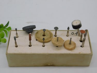 Vintage George Popper Tool Set with Original Box WATCHMAKER WATCHMAKING TOOL