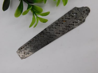 Vintage Steel Martins Bank Check Writer Plate WATCHMAKER WATCHMAKING TOOL