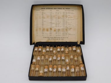 Swartchild & Co. Set of Swiss Oversize Mills in Case WATCHMAKER WATCHMAKING TOOL